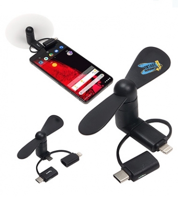 3-in-1 Mini Phone Fan