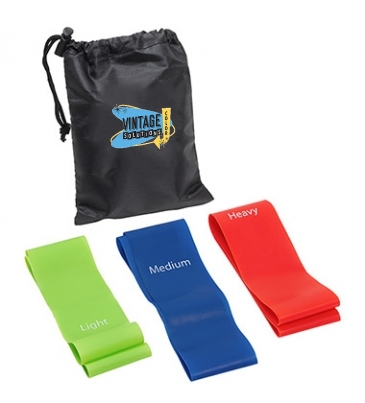 Power Grip 3-Piece Fitness Band Set