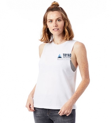 Alternative Ladies' Heavy Wash Muscle Tan