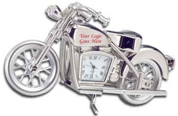 Die Cast Motorcycle Clock