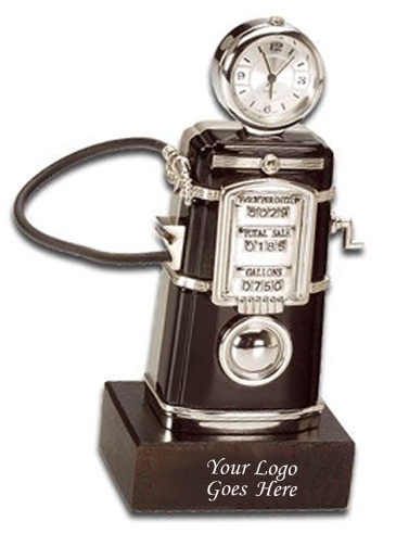 Die Cast Fuel Pump Clock