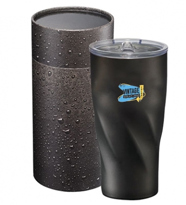 Hugo Copper Tumbler 20oz With Cylindrical Box