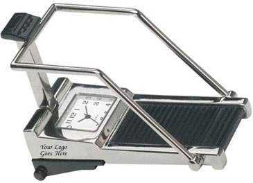Metal Treadmill Clock
