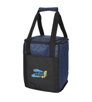 Hunter Houndstooth Cooler Bag_Silk Screen Imprint