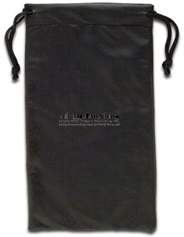 Leatherette Drawstring Pouch