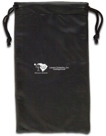 Leatherette Drawstring Pouch