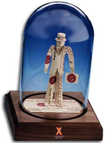 Business Card Sculpture - Salesman