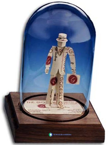Business Card Sculpture - Salesman