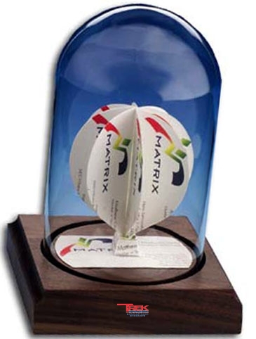 Business Card Sculpture - Hot Air Balloon