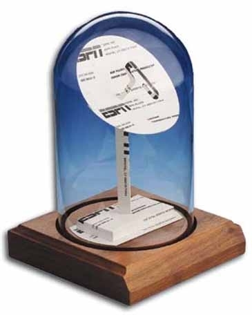 Business Card Sculpture - Satellite Dish