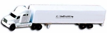 All Die Cast Conventional Sleeper with Die Cast Trailer