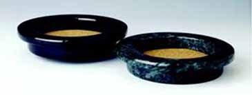 Green Marble Grande Wine Bottle Coaster