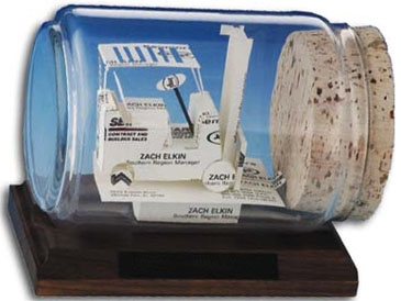 Business Card Sculpture - Fork Lift