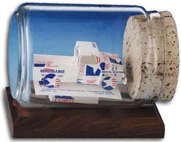 Business Card Sculpture - Pick-Up Truck