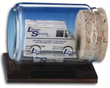 Business Card Sculpture - Step Van