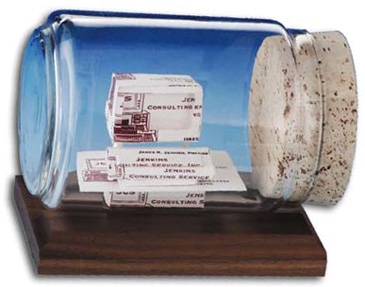 Business Card Sculpture - Computer