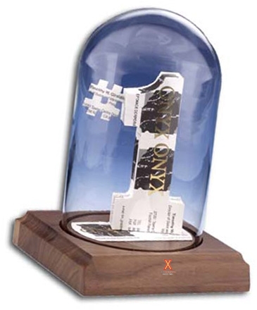 Business Card Sculpture - Number One