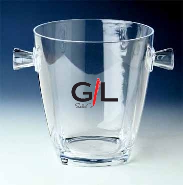 Crystal Replica Clear Acrylic Wine Cooler