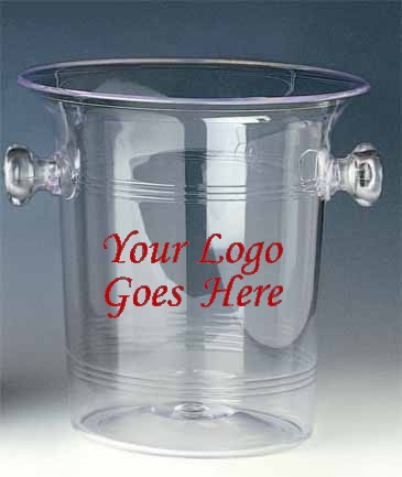 Clear Acrylic Vino Bottle Cooler