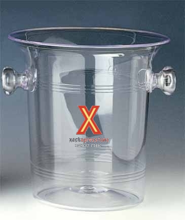 Clear Acrylic Vino Bottle Cooler