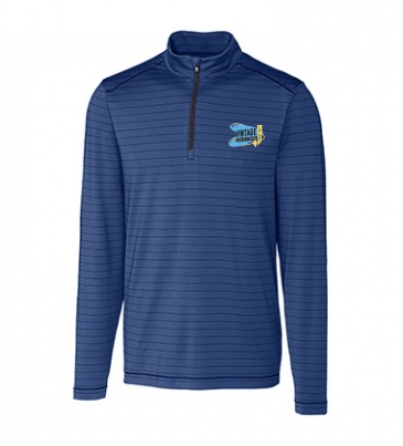 Big & Tall Holman Stripe Half Zip