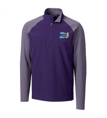 Response Lightweight Hybrid Quarter Zip Mens Pullover Windbreaker