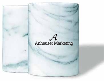 White Marble Wine Cooler
