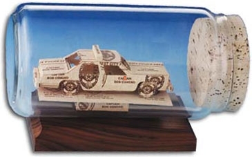 Business Card Sculpture - Police Car