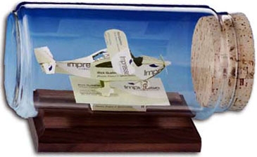 Business Card Sculpture - Cessna