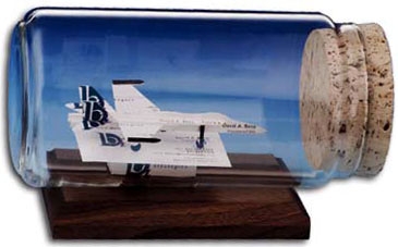 Business Card Sculpture - F-18 Aircraft