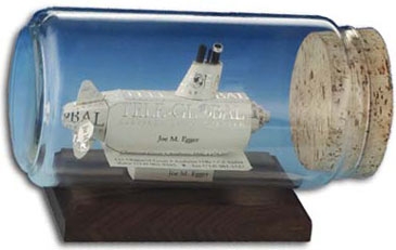 Business Card Sculpture - Submarine