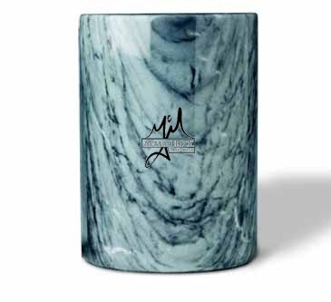 Gray Marble Champagne Cooler