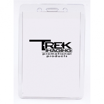 3-1/4" X 4-3/4 Vinyl Badge Pouch