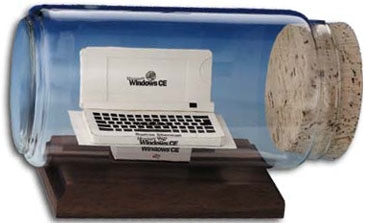 Business Card Sculpture - Laptop