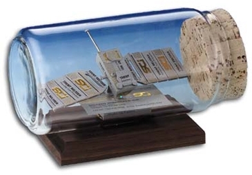Business Card Sculpture - Communication Satellite