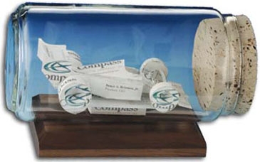 Business Card Sculpture - Indy Car