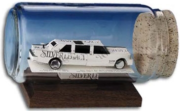 Business Card Sculpture - Limousine