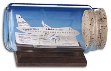 Business Card Sculpture - Jumbo Jet