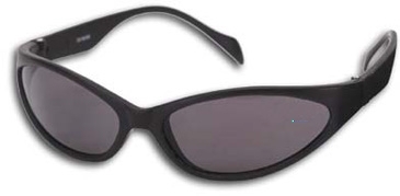 Snake Wrap Black Nylon Sunglass