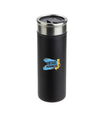 Solari 18 oz Copper-Lined Powder-Coated Insulated Tumbler