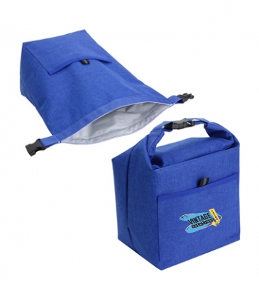 Bellevue Heathered Polyester Insulated Lunch Tote