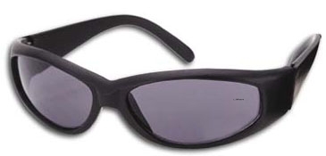 Racer Wrap Nylon Matte Black Sunglass