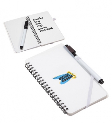 Write + Wipe Erasable Jotter Notebook