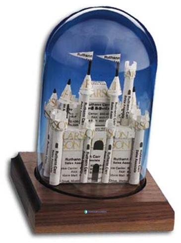 Business Card Sculpture - Castle