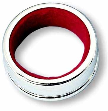 Silver Plated Regal Wine Bottle Drip Collar