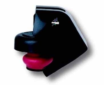Black Plastic Snap-Down Champagne Stopper
