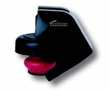 Black Plastic Snap-Down Champagne Stopper