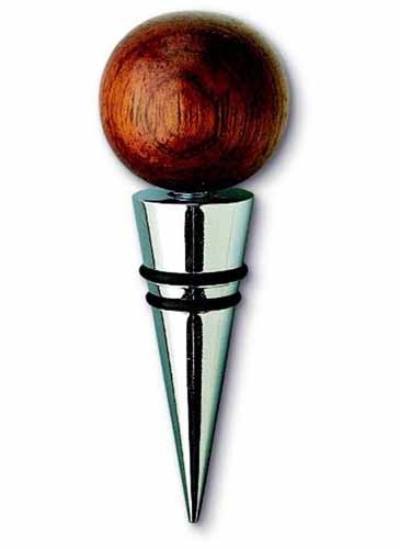 Rosewood Cone Wine & Champagne Stopper