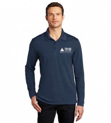 Port Authority ® Dry Zone ® UV Micro-Mesh Long Sleeve Polo