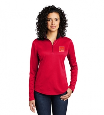 Port Authority ® Ladies Silk Touch ™ Performance 1/4-Zip